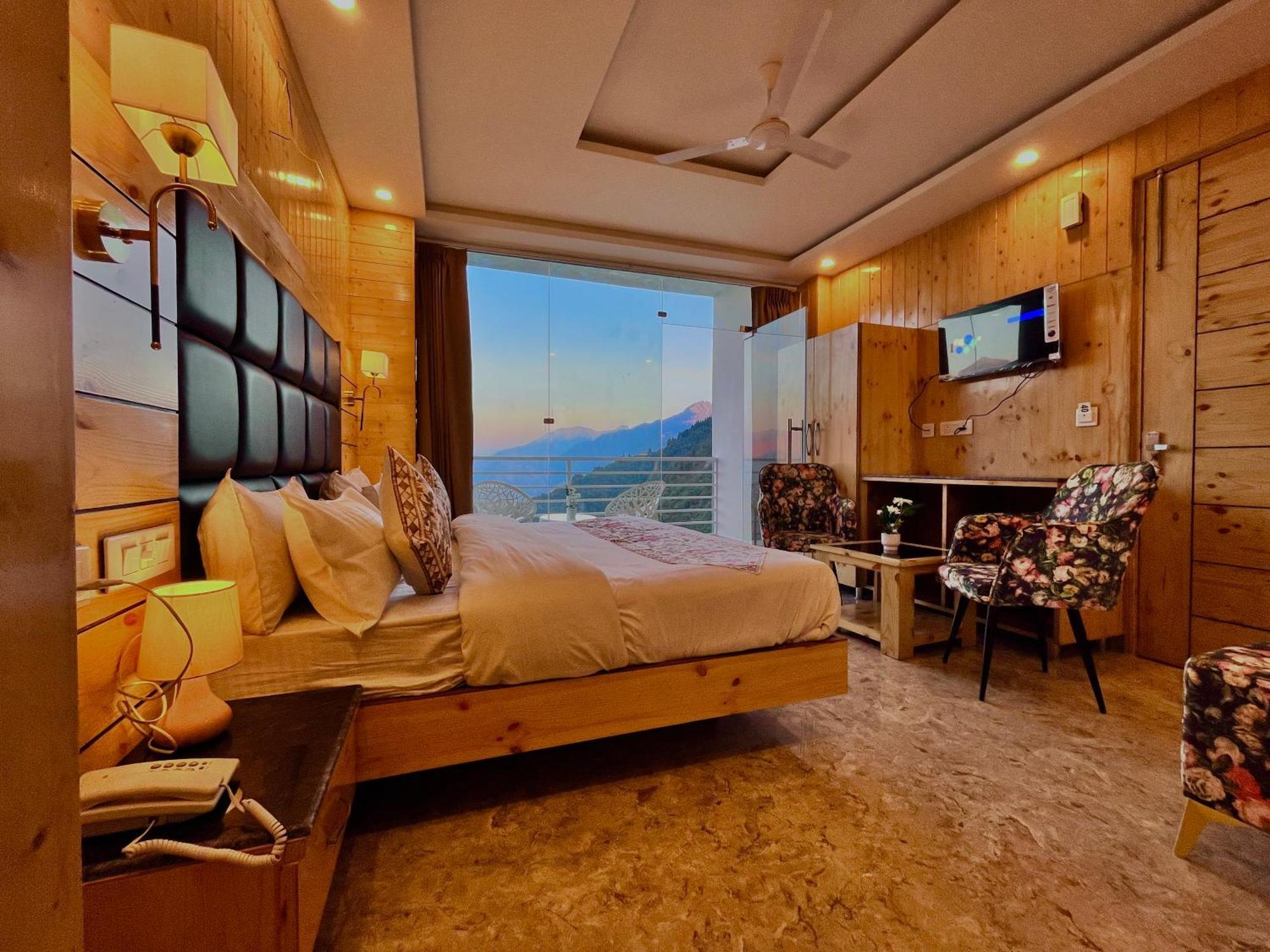 Hotel Hill View, Mussoorie - Near Jw Marriott Mussoorie, M 77377-32479 Exterior foto